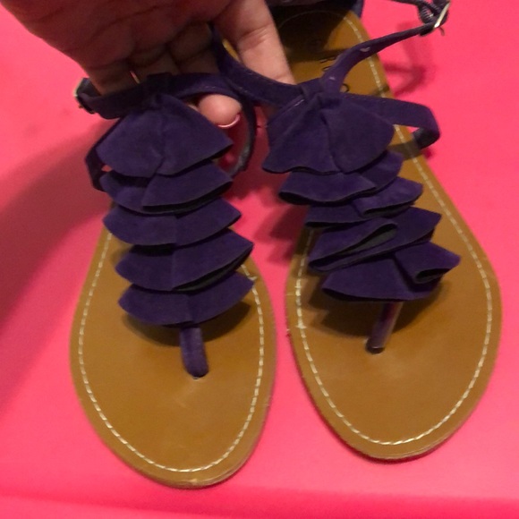 PURPLE SANDALS - Picture 4 of 6